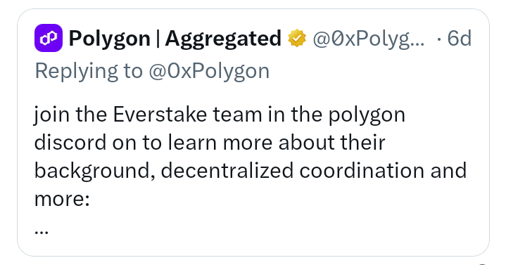 faremiowuoluwa1's tweet photo. @0xPolygon "Today's the day! Join @everstake_pool for Polygon PoS Validator Spotlight AMA in a few!  # #Polygon #MATIC Ask questions &amp; learn from experts. Don't miss out! #Polygon #PoS #AMA" https://t.co/7wnZO70MJB