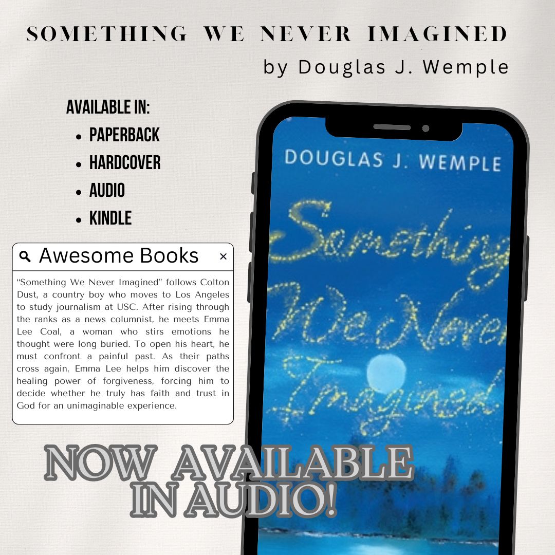 InscriptionsB's tweet image. #somethingweneverimagined #douglasjwemple #nowinaudio