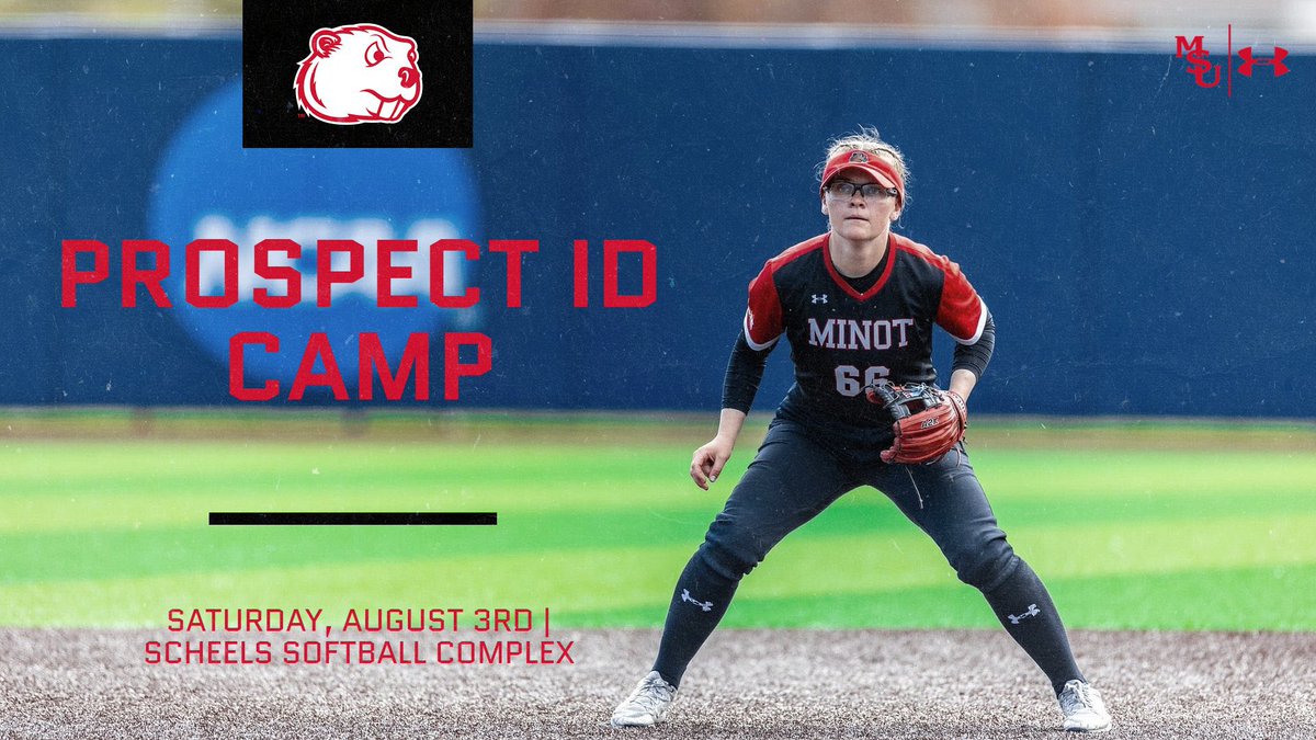 💪🏽🥎PROSPECT ID CAMP🥎💪🏽
If you are looking to play at the next level,come take part in our showcase-style camp to receive written assessments, on-field coaching, and play in game-like scenarios.
🔗: minotstate-ndus.nbsstore.net/softball-clini…

#BuildTheDam | #bALLin