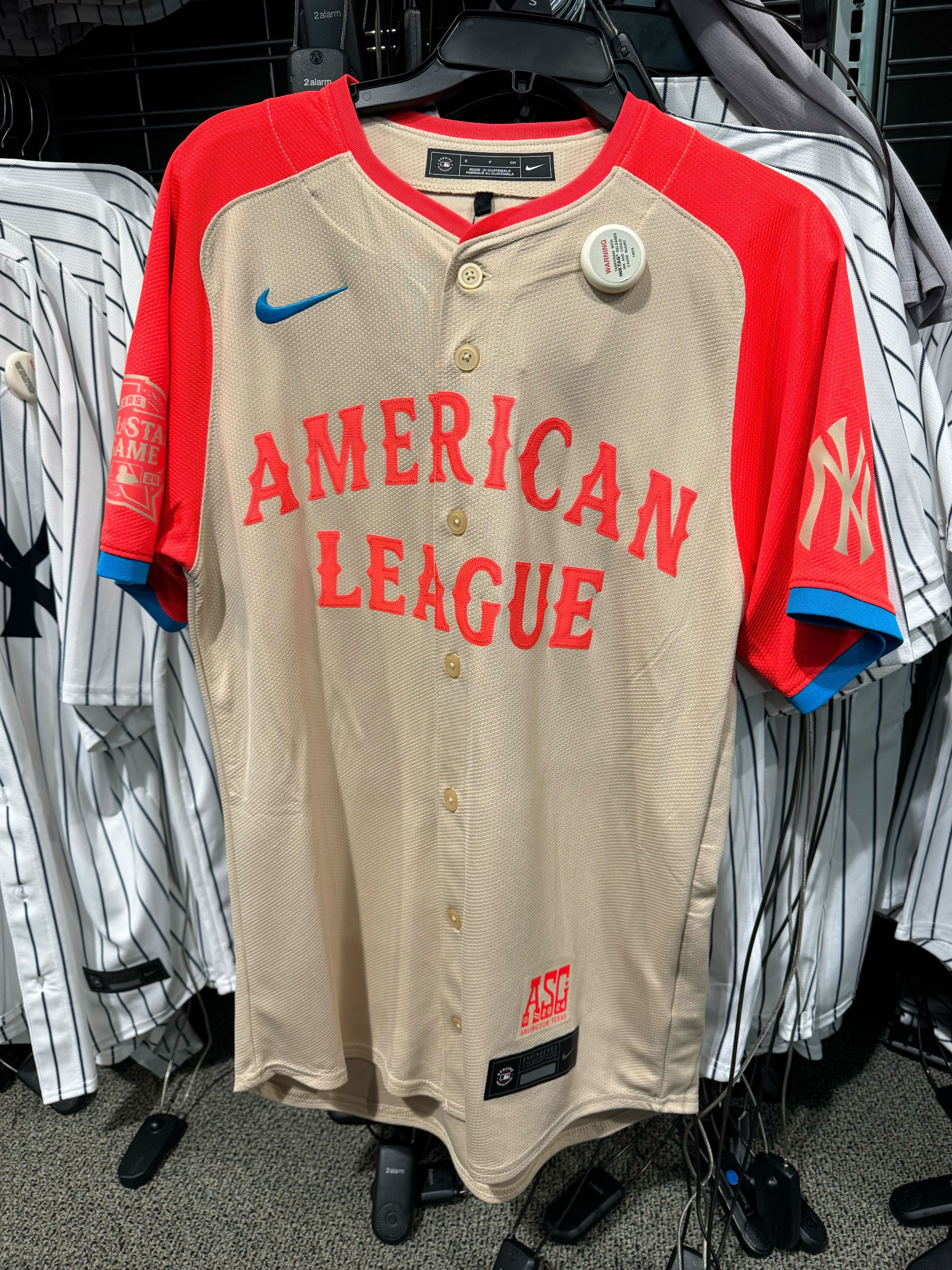 Talkin Baseball on X First look at the American League All Star jersey via snyyankees https t RqUXTb9niZ X