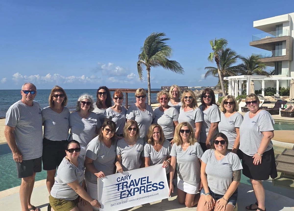 CaryTravelExp's tweet photo. @algvacations Elite Diamond Preferred Office Trip!
#secretsrivieracancun https://t.co/9LmXvWnML2