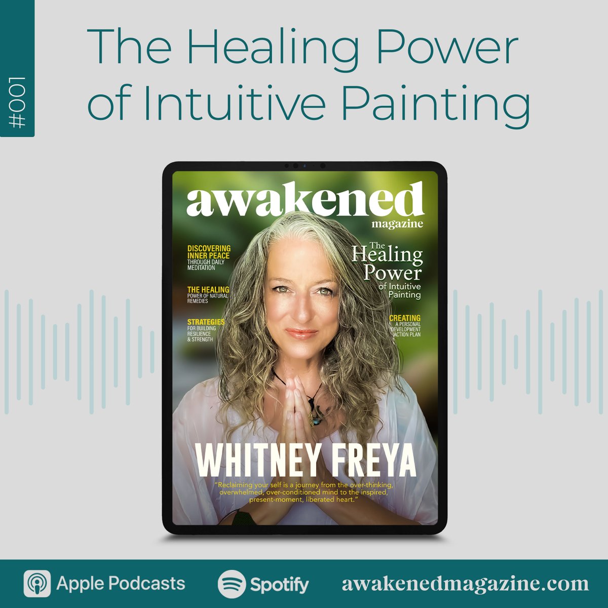 In our latest episode, <a href="/whitneyfreya/">Whitney Freya</a>  shares her story of turning a once-dilapidated house into a sanctuary where people rediscover their creative essence, overcome fear-based thinking, and transform their lives through art. 💫 READ OR LISTEN: AwakenedMagazine.com #podcast