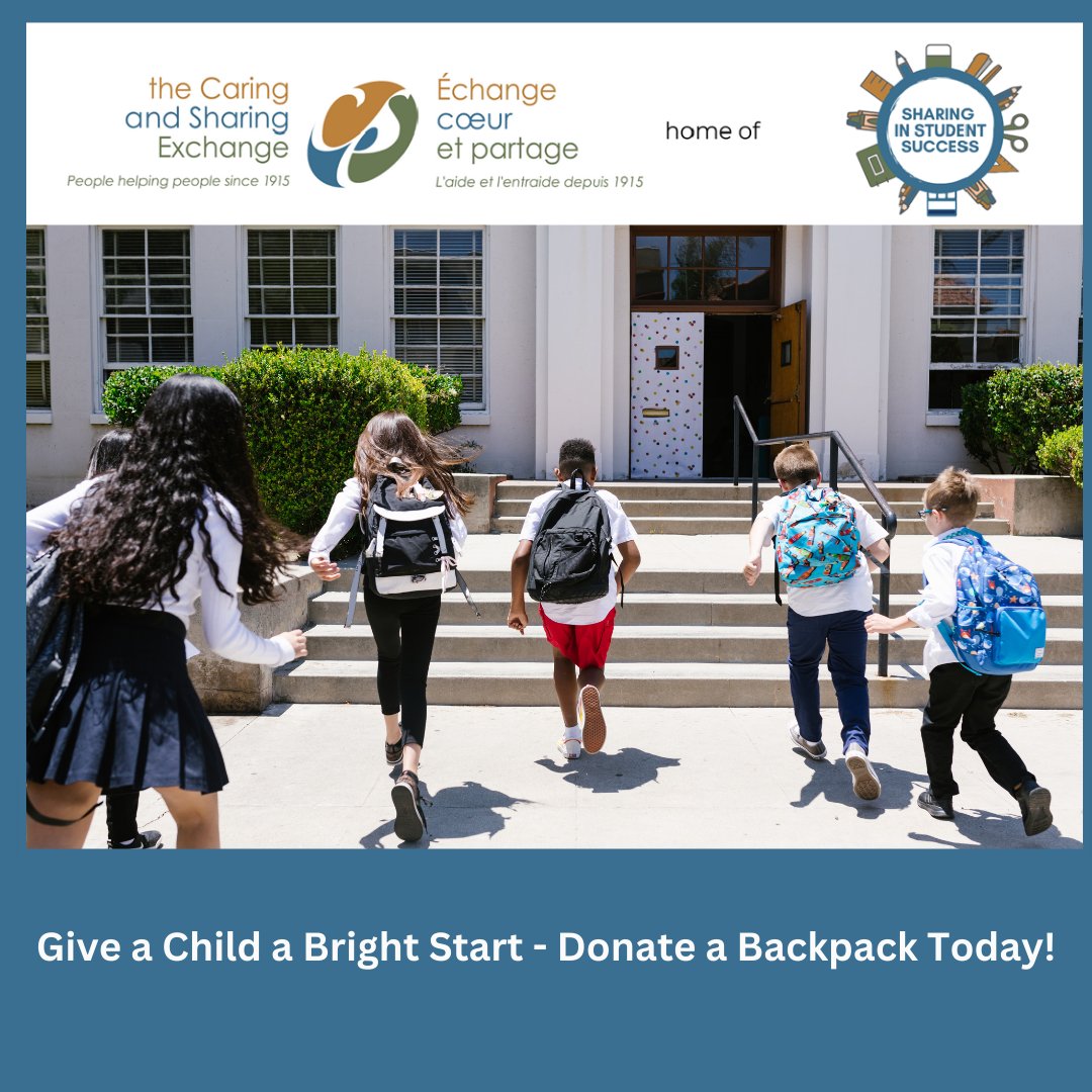 A tangible way to support Ottawa students in need to go back to school with their heads held high and ready to learn.  Find out more bit.ly/3zpQWil