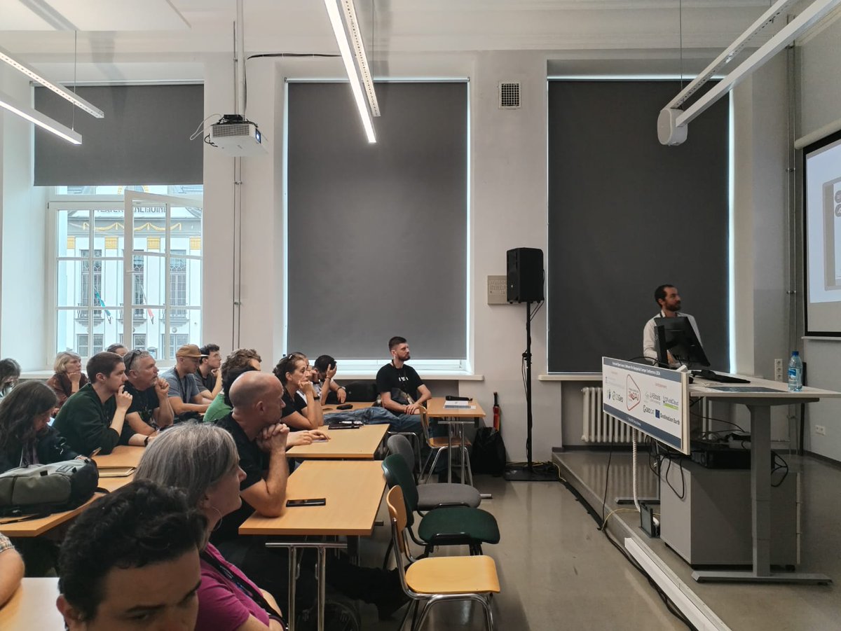 foss4ge's tweet image. 🎤 Inspiring talks in action at #FOSS4GE2024! 🌟 Capturing moments of insightful exchanges and innovation.
#foss4ge #tartu