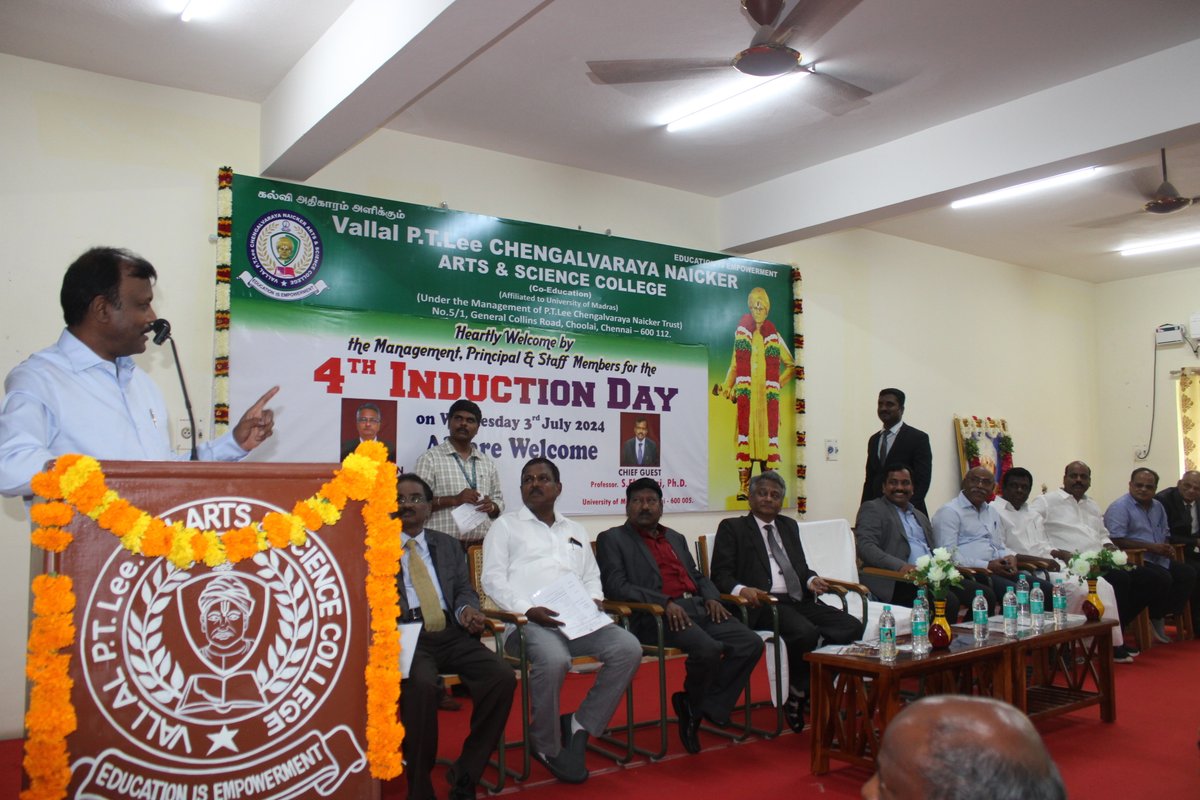 ptleecnasc's tweet photo. #4th #inductionday #FreshersDay2024 #1st #years #1styear #students #college #university #UniversityOfMadras #ptlee #trust #TamilnaduNews #NewsUpdate #FacebookPage #instagramreels #linkedinprofile #Twitter #2k24 https://t.co/rTM8aUhANw