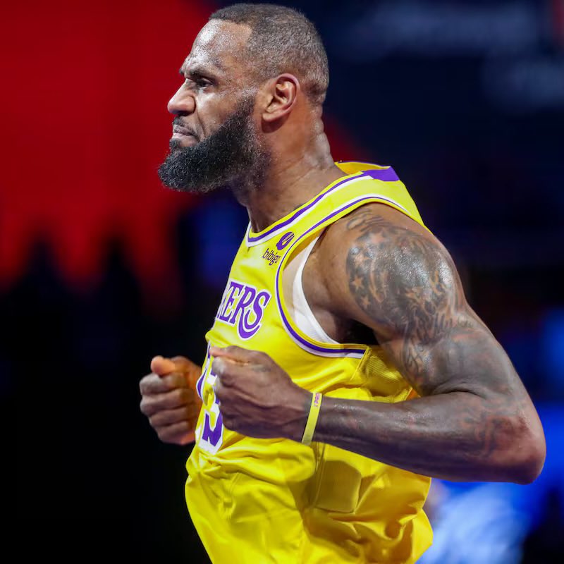 LakersLead's tweet photo. BREAKING: LeBron James is signing a 2 year $104M max extension with the Lakers.

The contract takes James to his age 41 season ensuring the 🐐 will retire a Laker.

RT TO CONGRATULATE @KINGJAMES 👑 https://t.co/ubA4qgLTi3