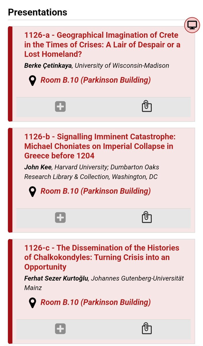_ckayaberke's tweet photo. Today we held our panel at the @IMC_Leeds  entitled "Echoes of Chaos: Byzantine Literary Narratives of Crisis", supported by @SPBSUK. Many thanks for the great talks by John Kee and @fskurtoglu. Special thanks for our moderator @Fall_of_Zeynep. https://t.co/SwWWkTG0de