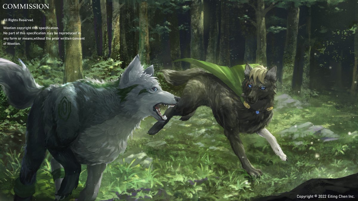 eating56's tweet photo. commission  #wolf #CommissionedArt https://t.co/ZNSlCpVHQu