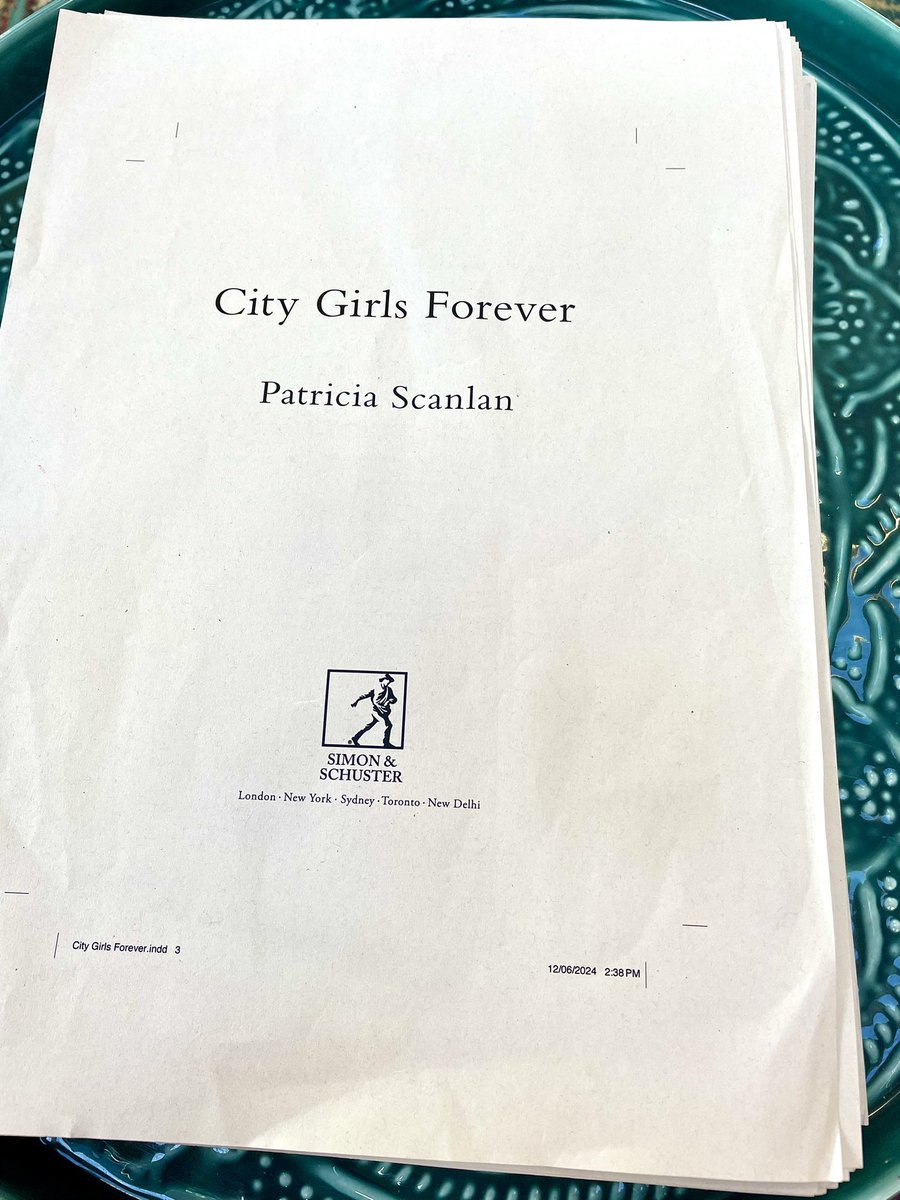 patriciascanl18's tweet photo. My three year ✍️odyssey is over. Never took so long to write a📚
Proof notes, acknowledgments &amp; dedication gone to my editor.  I’m on my holliers. Our plans for celebrating tragically on hold as I cough and splutter…but oh the relief that the #CityGirlsForever are on their way! https://t.co/Wf9U1dLiL2