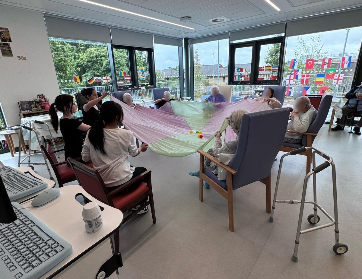 ImcUnit's tweet image. Both floors looking good this morning doing some physio activities and games! 
#physio #occupationaltherapy #rehab #rehabgoals