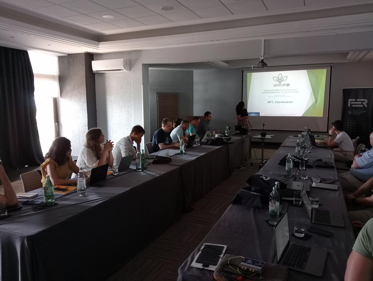 We are in Zagreb (Croatia) on the occasion of the follow-up meeting of the project <a href="/WatchplantP/">WatchPlant EU Project</a> <a href="/EU_Commission/">European Commission</a> where partners have shared their updates @itenergy
KTH, CYBRES GmbH, CIM-mes Projekt, CSIC, FER, Universität zu Lübeck, <a href="/UniKonstanz/">Universität Konstanz</a>
 #ProjectWatchplant