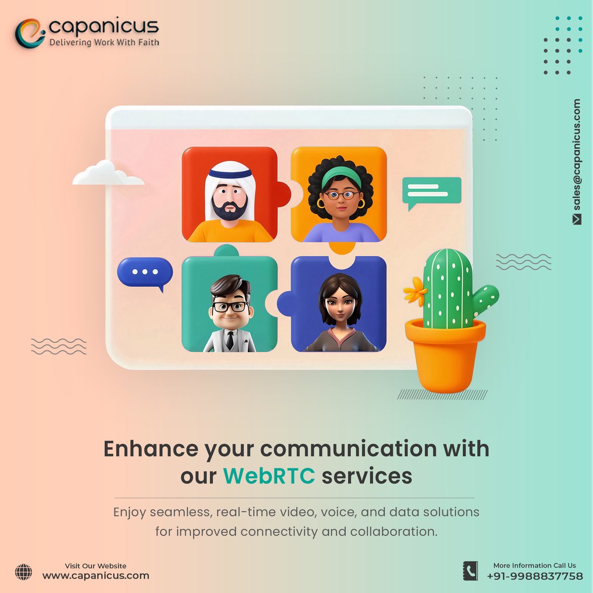 Capanicus's tweet photo. We offer WebRTC development services to businesses of all sizes, customized to fit each client's individual needs.

#webrtc #technology #innovation #business #development #webrtcdevelopment #devopsdeveloper #TechSolutions #DigitalTransformation #capanicus https://t.co/cDeS620mu3