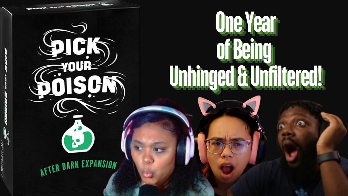 KjMajority's tweet photo. Can’t believe it has been a year already but we are celebrating @unupod  year anniversary with some drunk shenanigans and games TONIGHT at 8PM EST

Link in the comments https://t.co/C5HtjyUyMJ