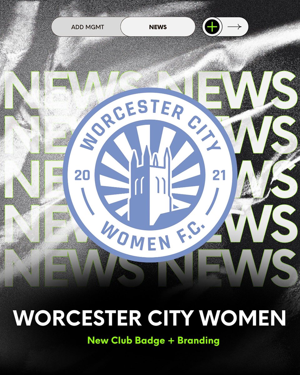 GAdderley's tweet photo. It’s been a big week!🙌
Congrats &amp; big love to all the team at @WCFCWomen for the new badge &amp; branding. 👏 Very pleased that @AddManagementUK is supporting on the club’s PR &amp; marketing. Exciting things ahead for this female-owned independent club💪🌅🩵⚽️
#football #Worcester https://t.co/1N56ctbMrf