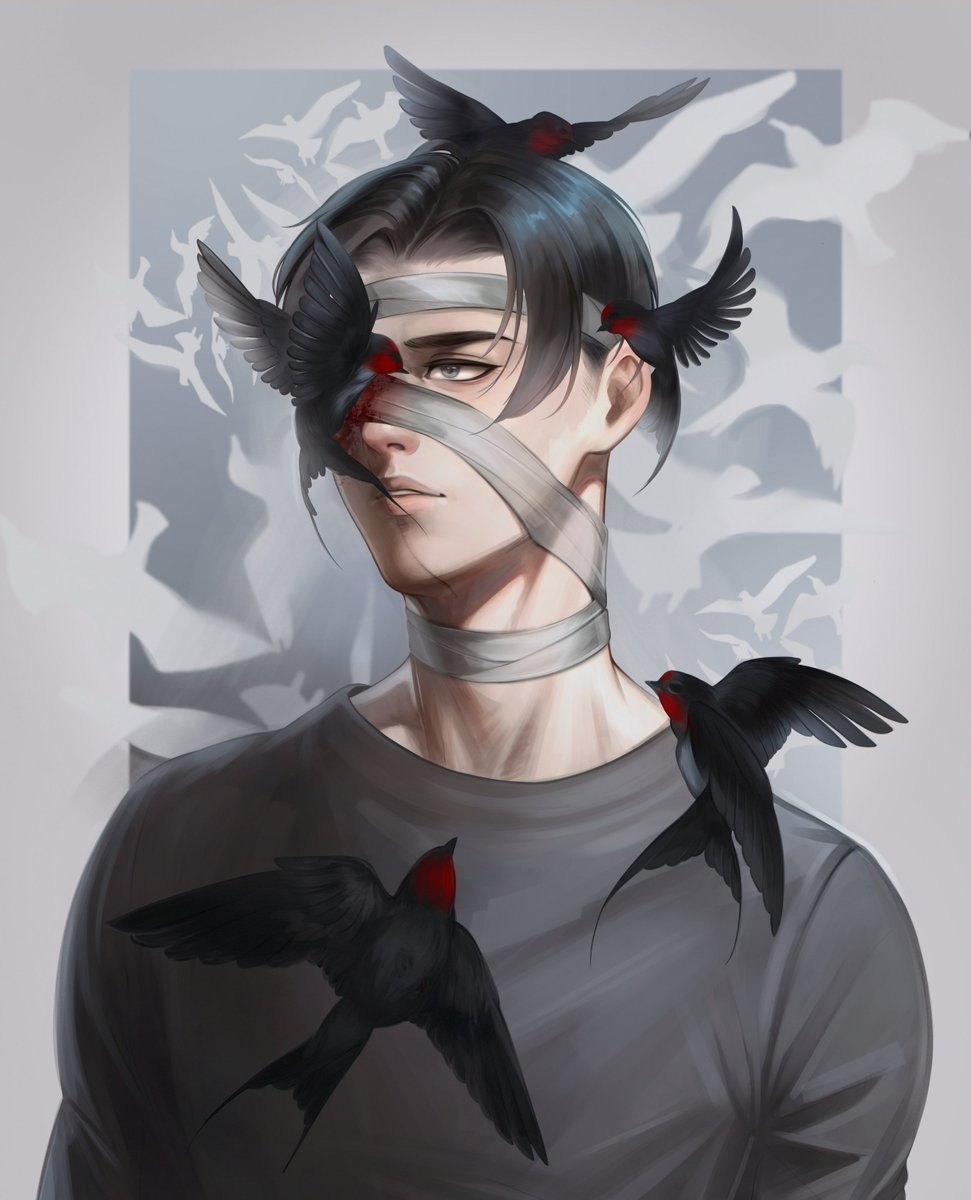 And the birds love him 💔 
#art #artistsontwitter #AttackOnTitan #ShingekiNoKyojin #aot #snk #leviackerman