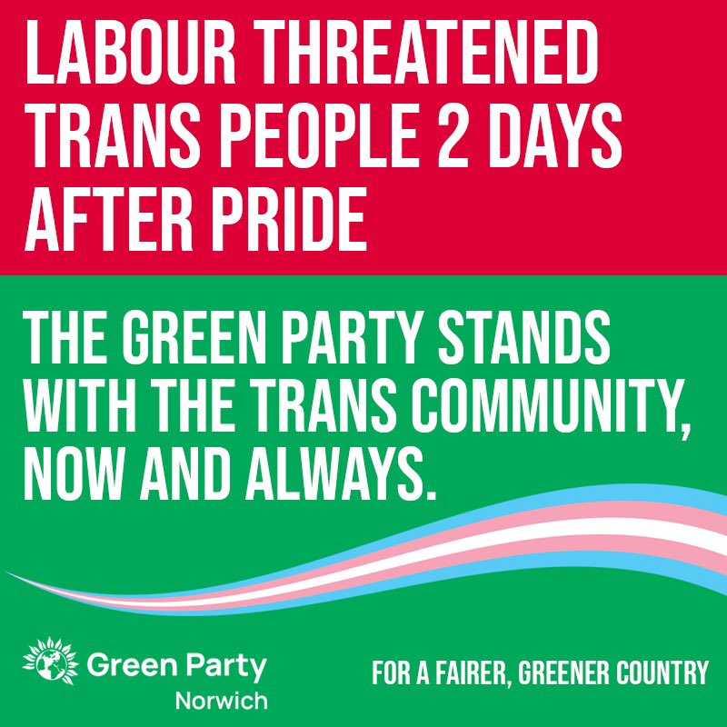 Norwich Green Party tweet media