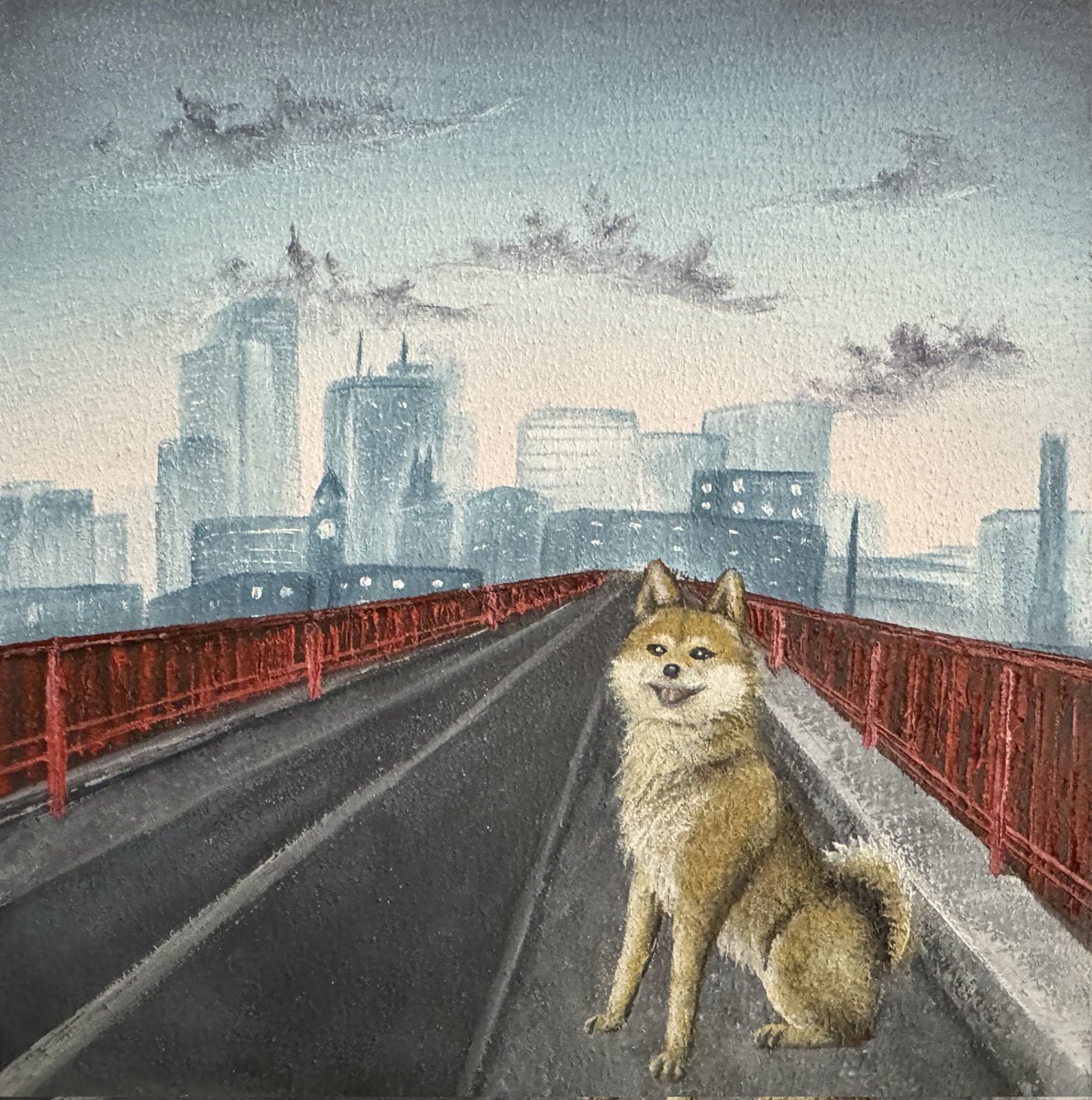 JSR2gamers's tweet image. In approx 36 hours a dog will be on the #SGDQ2024 stage. The talented and wonderful @ladygalaga11 painted 2 1-of-a-kind pieces for PB's controller which will be given away as part of the @GamesDoneQuick prize pool. 
My dog is the coolest. Love you, ya big silly Shibe.
(1/2)