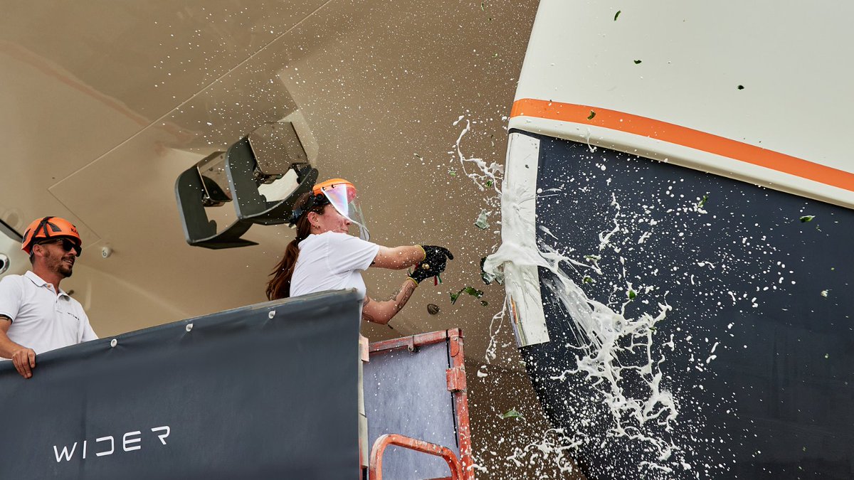 WIDERYACHTS's tweet image. A new chapter of maritime excellence begins, with the technical launch of Hull #2 of the WiderCat 92.

Stay tuned for more updates on this remarkable journey.

#WiderCat92 #MadeinWider #multihull