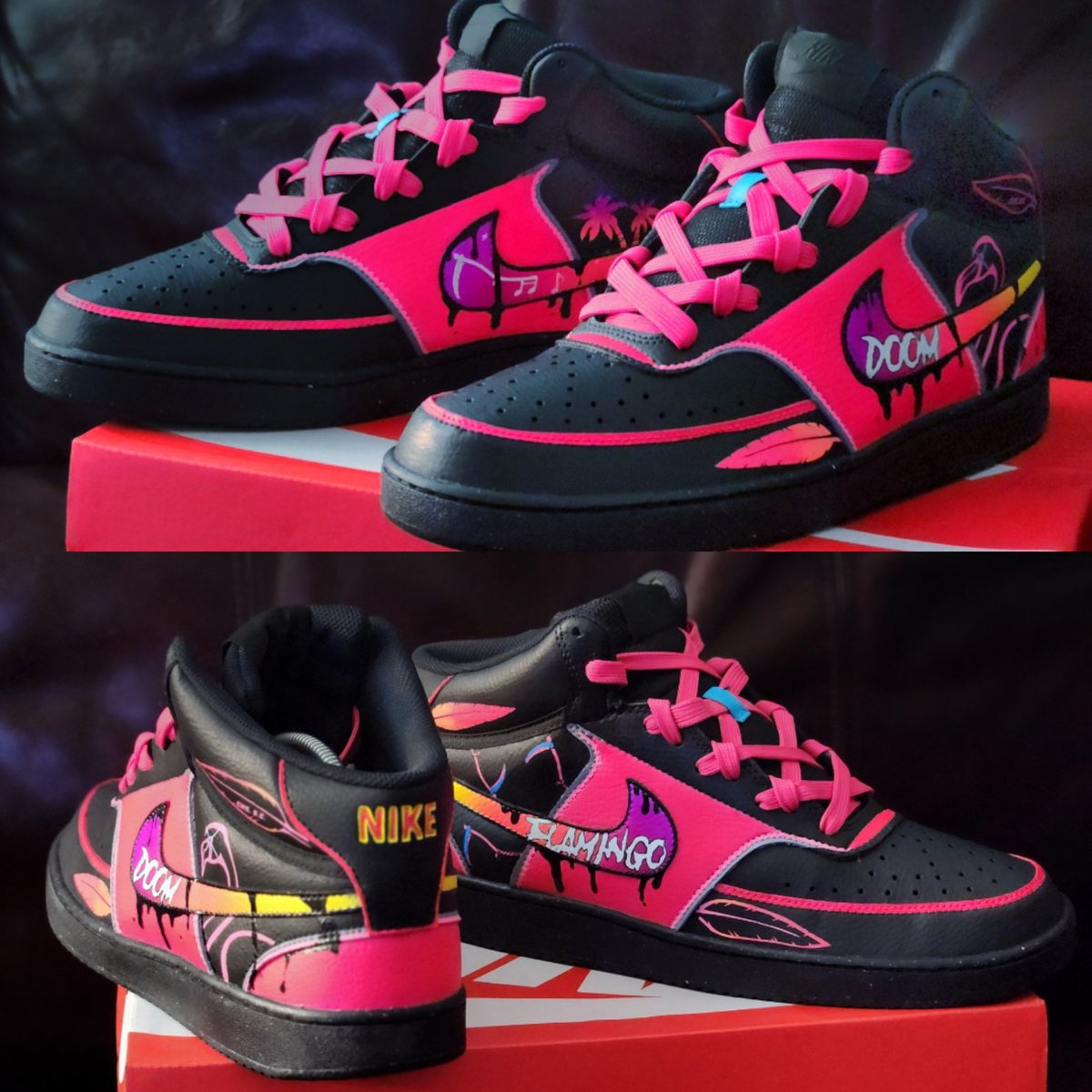 CousinKyleD's tweet photo. @WatchTheBreaks I make custom shoes. https://t.co/wFGPBWDSF7