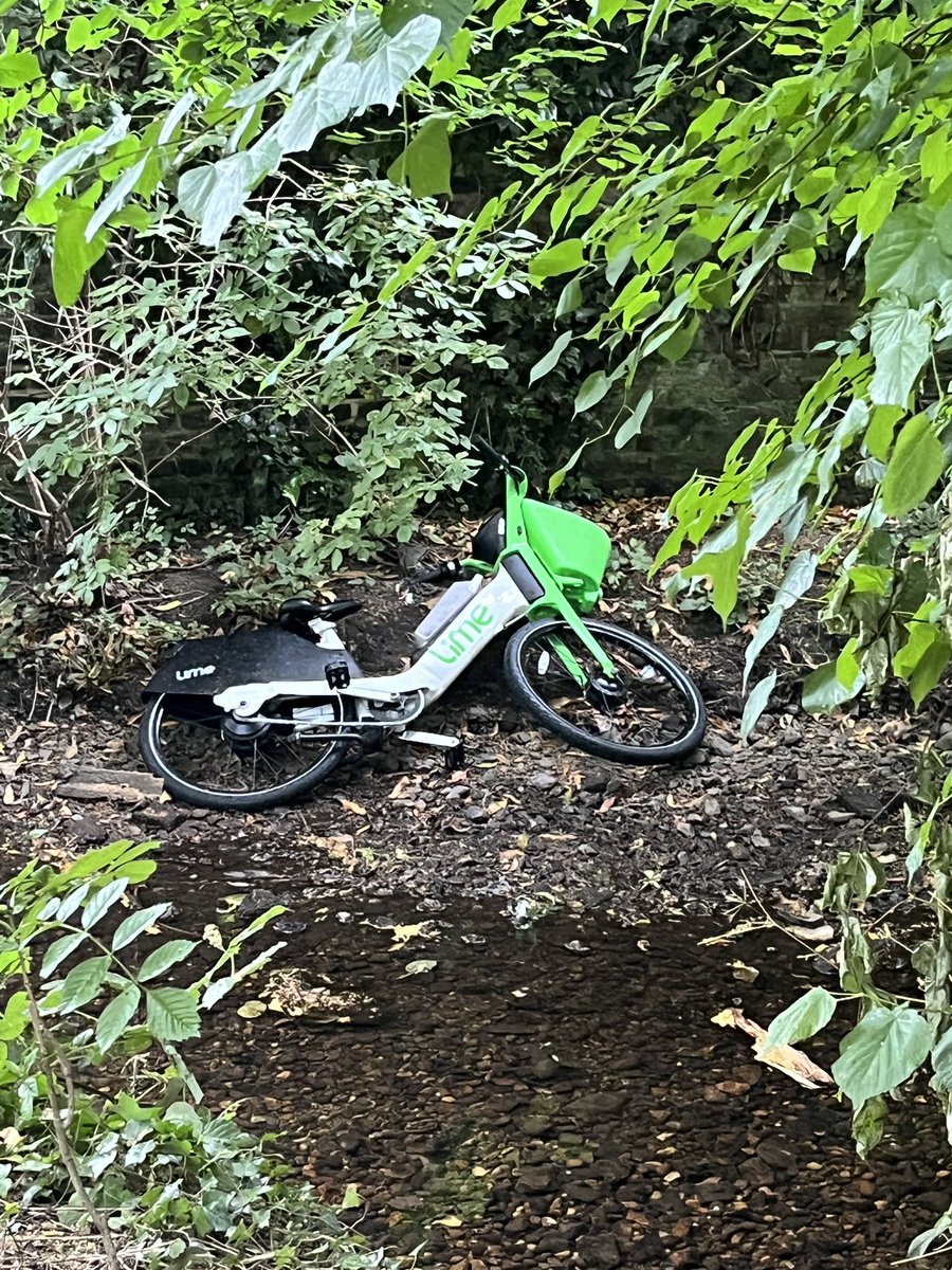 Pwilliams_64's tweet photo. @limebike 

Bike in river, Manor Park SE13. Please recover. https://t.co/sC6UlrOlgM
