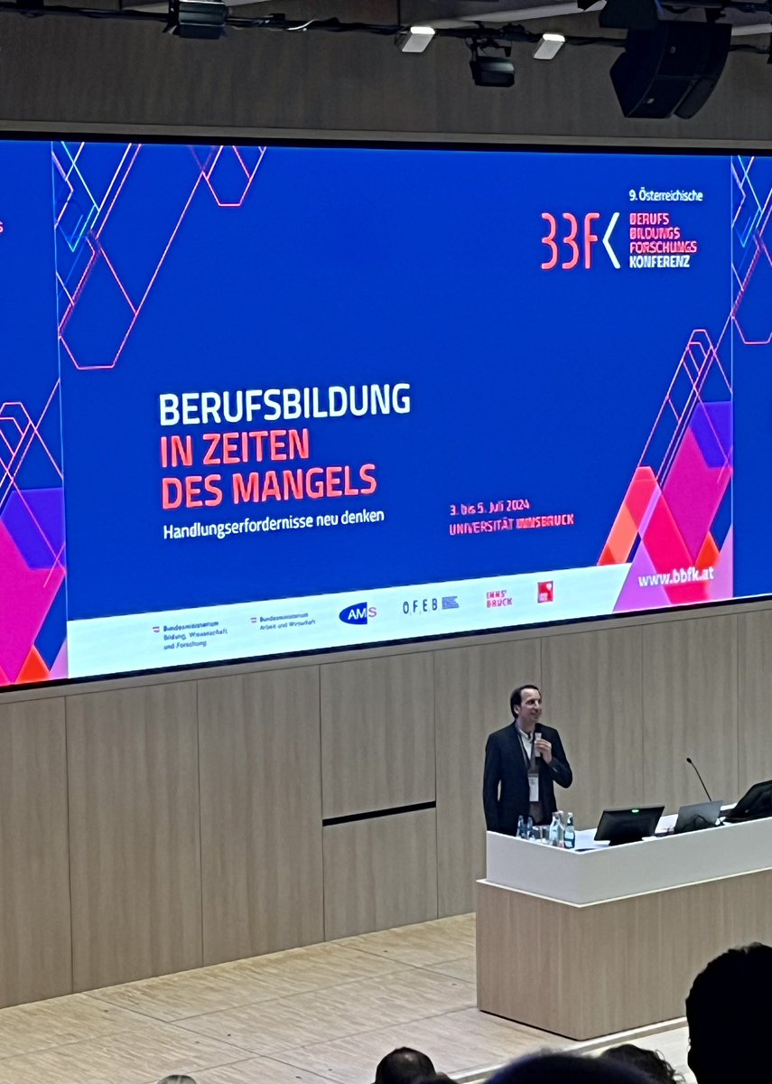 Frauke Heilmann (@heilmannfrauke) on Twitter photo Gerade gestartet, die #BBFK2024 im schönen Innsbruck zum Thema „#Berufsbildung in Zeiten des Mangels“. Danke für den sympathischen Empfang-auf spannende drei Tage! bbfk.at <a href="/wbv_de/">wbv Publikation</a> Gerade gestartet, die #BBFK2024 im schönen Innsbruck zum Thema „#Berufsbildung in Zeiten des Mangels“. Danke für den sympathischen Empfang-auf spannende drei Tage! bbfk.at <a href="/wbv_de/">wbv Publikation</a>