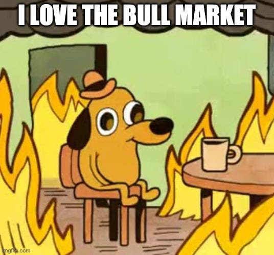 Welcome to day 126 of the crypto consolidation!

#bullmarket #crypto #CryptoNews #cryptomeme