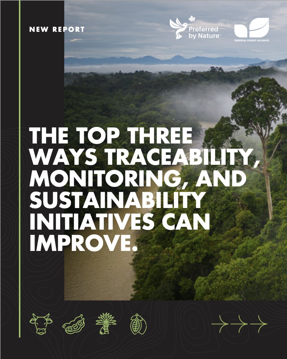 tfa_Global's tweet image. How can we improve traceability, monitoring, and sustainability initiatives?  Our new report, produced in collaboration with @PreferbyNature, identifies 3 key areas of improvement.

Read the report: tropicalforestalliance.org/assets/Uploads… 

#EUDR #Commodities #Deforestation #Traceability