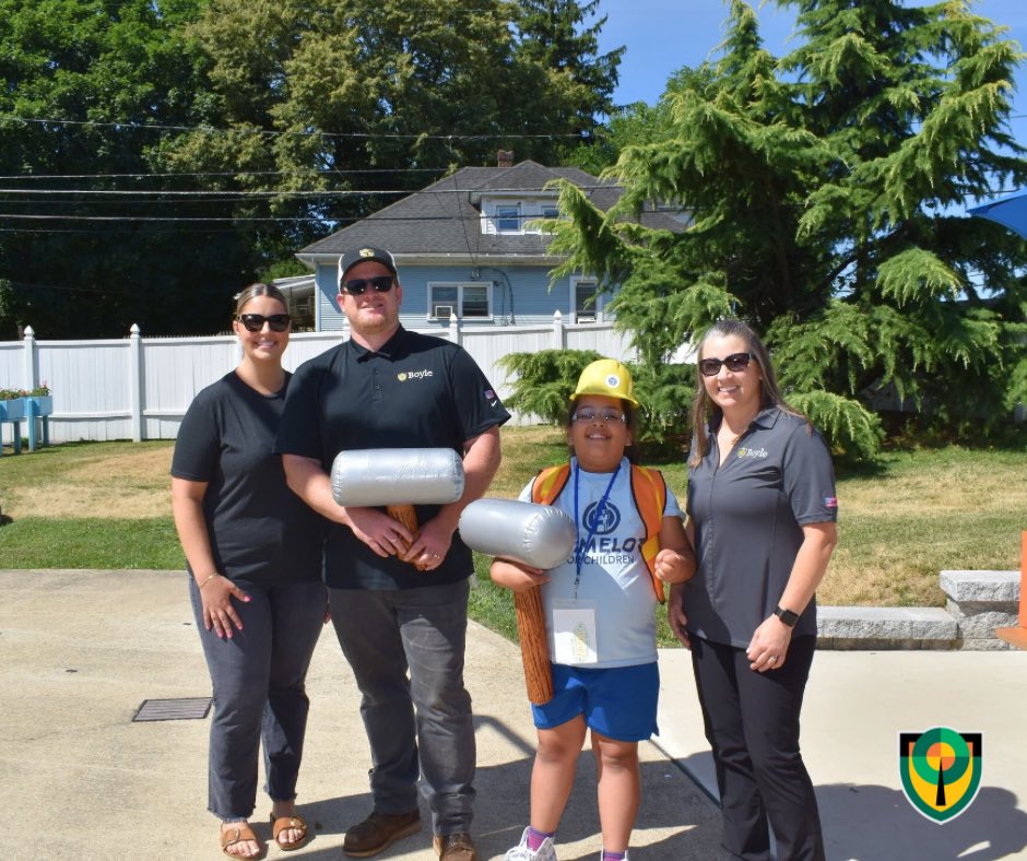 Yesterday was a thrilling day for Boyle Construction at Camelot’s career week! From groundbreaking, to ribbon cutting and even site demolition, campers and counselors got a first hand look at the opportunities in the construction industry. #builtbetter