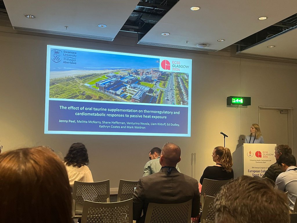 Dr Mark Waldron (@markwaldron13) on Twitter photo Well done to @SUSciEng students Young Investigator Award candidates <a href="/JenniferPeel32/">Jenny Peel</a> and <a href="/cvassallocv/">Christian Vassallo</a> Covering interesting topics of: Taurine supplementation in the heat and Durability of power-time relationship during team sports simulation <a href="/E_C_S_S/">ECSS</a> Well done to @SUSciEng students Young Investigator Award candidates <a href="/JenniferPeel32/">Jenny Peel</a> and <a href="/cvassallocv/">Christian Vassallo</a> Covering interesting topics of: Taurine supplementation in the heat and Durability of power-time relationship during team sports simulation <a href="/E_C_S_S/">ECSS</a>