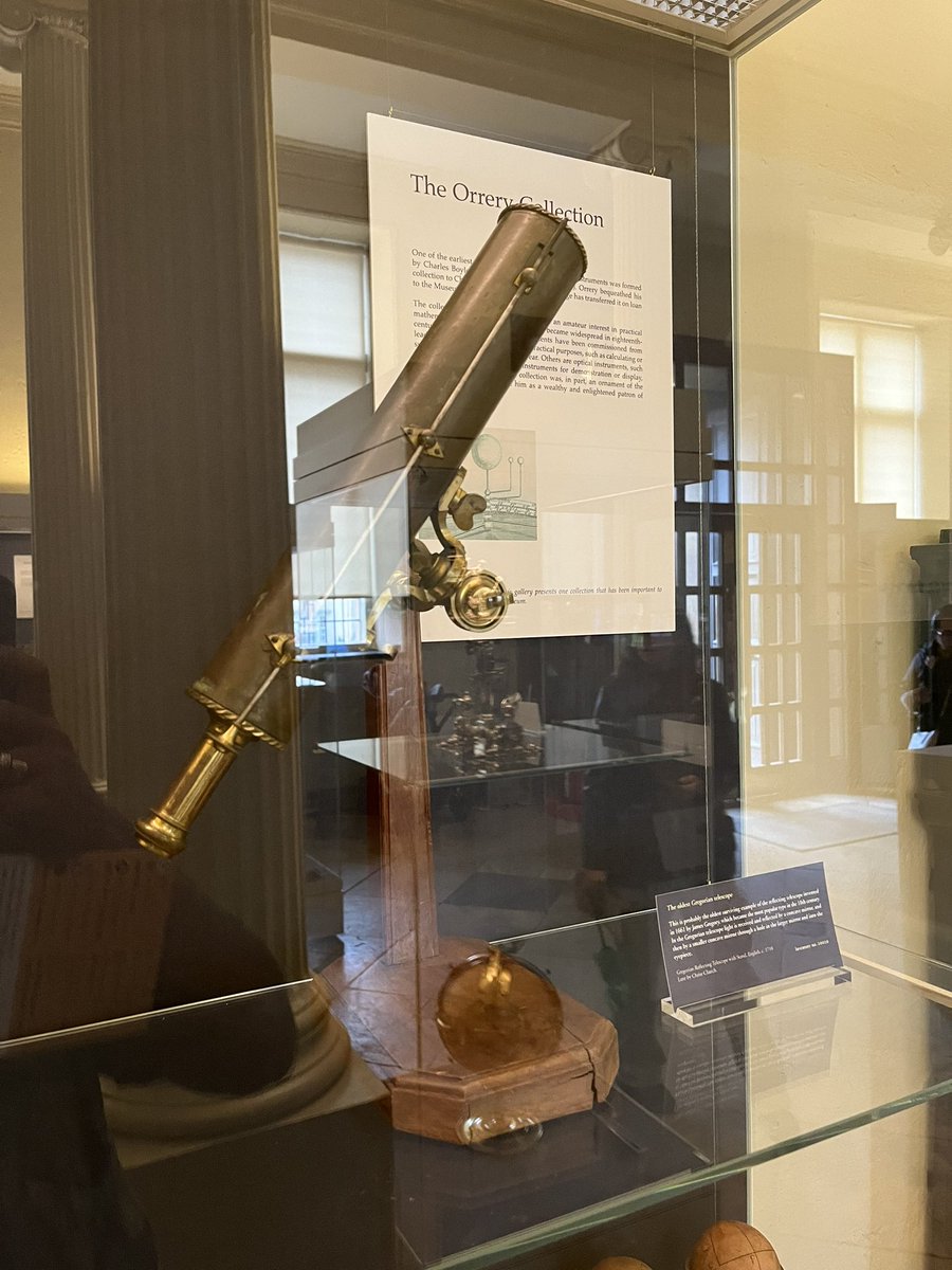 Take a look at (an admittedly poor picture of) the oldest surviving Gregorian telescope, housed in the Oxford History of Science museum!