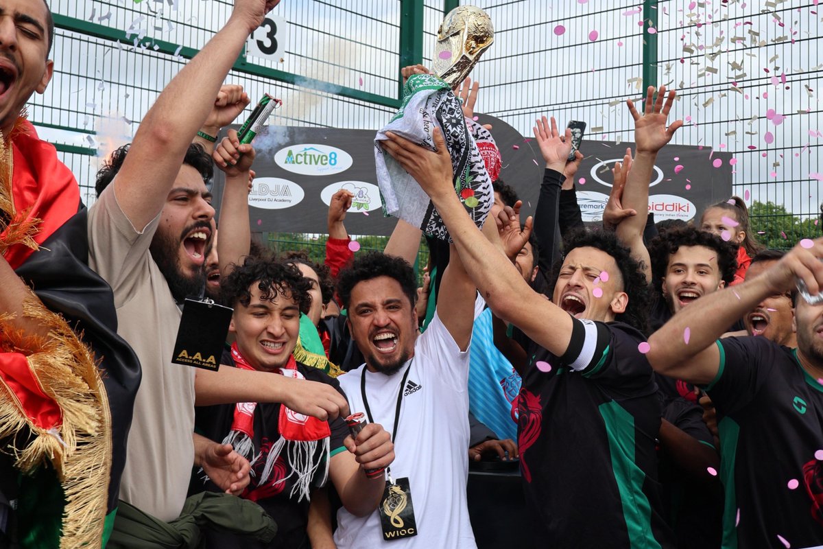 Liverpool City Region (@lpoolcityregion) on Twitter photo It may be Wednesday but we don't think the #WIOC Libya team from the <a href="/WorldInOneCity1/">World In One City</a> tournament have come down from cloud nine yet after their 6-5 penalty win over England at the weekend.🏆⚽
Congratulations All! Can't wait for next year! 🤩👏🥳
📸 Belal Abdulkarim Alawaj It may be Wednesday but we don't think the #WIOC Libya team from the <a href="/WorldInOneCity1/">World In One City</a> tournament have come down from cloud nine yet after their 6-5 penalty win over England at the weekend.🏆⚽
Congratulations All! Can't wait for next year! 🤩👏🥳
📸 Belal Abdulkarim Alawaj