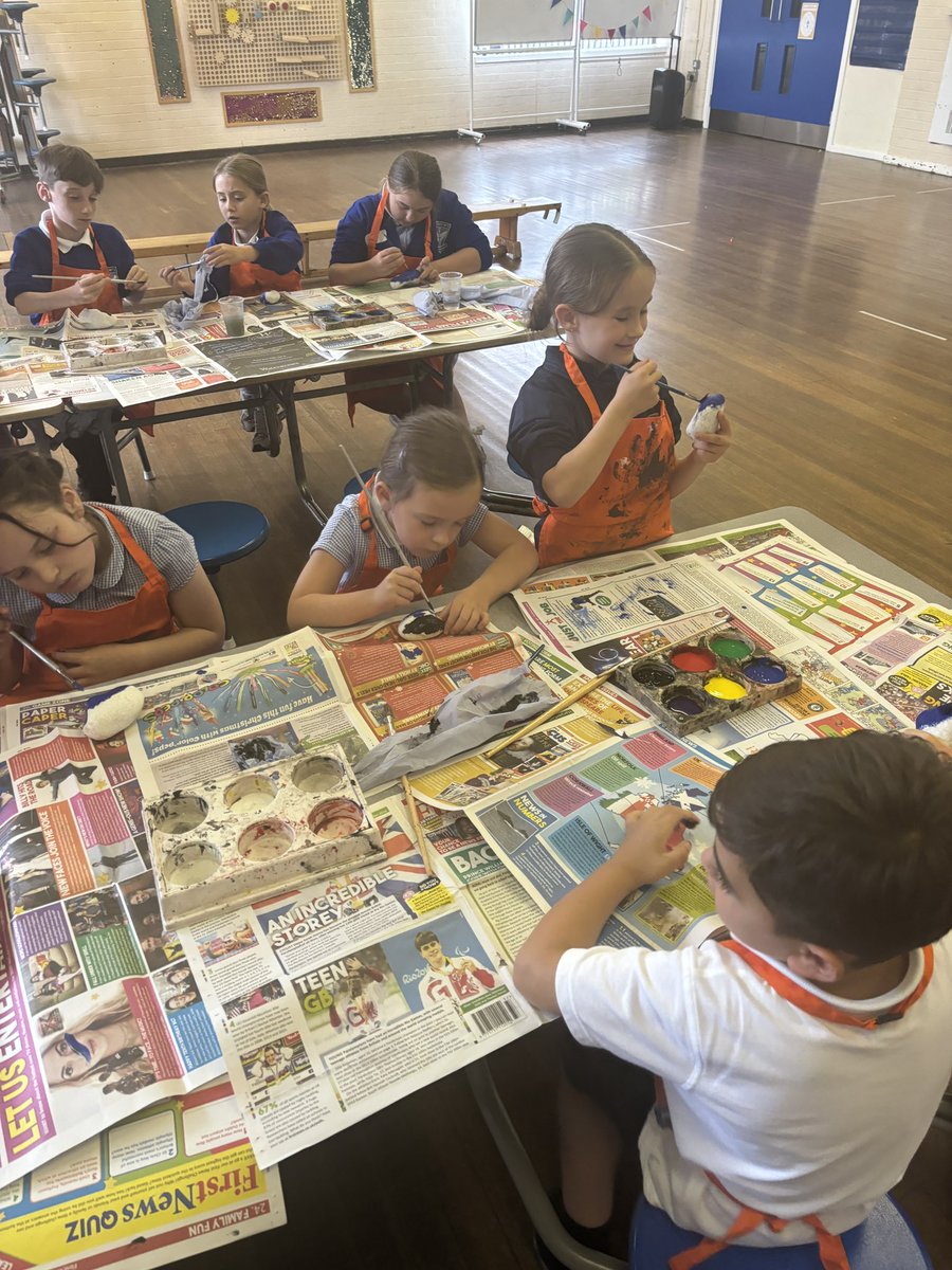 tmcilroyREMAT's tweet photo. KS2 children creating Prayer Pebbles as part of their Transition Day

@StGabrielsCofE @RainbowEduMAT https://t.co/PpfD5CrSAO