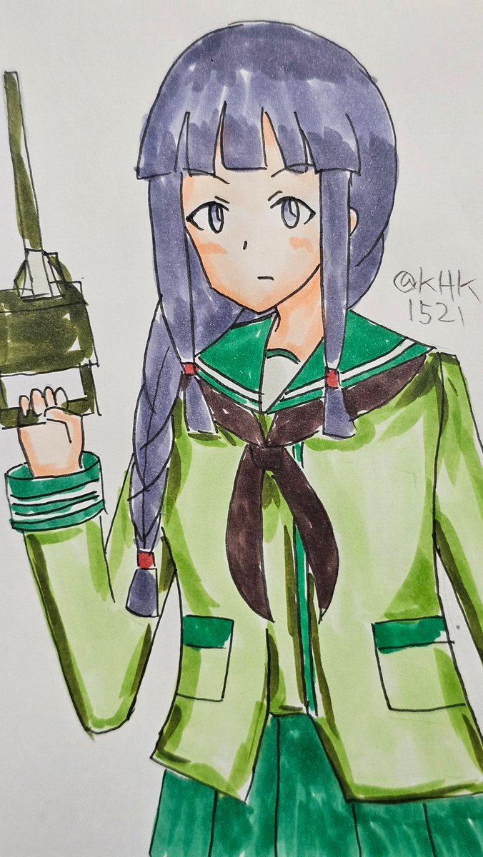 艦これ「北上さん#艦これ版真剣お絵描き60分一本勝負_20240703#北上進水日 」|KHK1521のイラスト