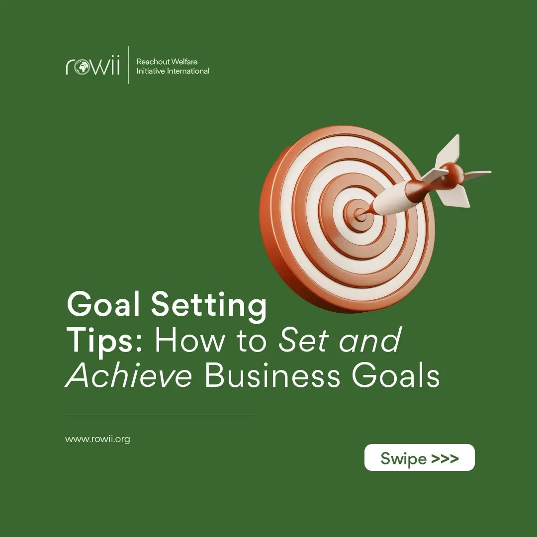 officialrowii's tweet photo. Here are some goal setting tips to guide you towards setting the most productive and effective goals for your next six months. What goals are you setting for the next 6 months? #goalsetting #rowii #YEEPafrica https://t.co/8VmnKiYFmY
