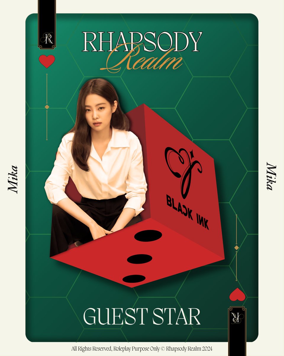 ㅤㅤ

⋆── Mika BLACK INK 

⋆ ⋆ ⋆ ✄ 🎲 🃏 🎰

ㅤ