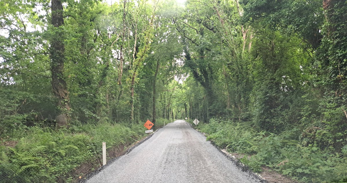 johnpauloshea1's tweet photo. Alot of road improvement works happening around North Cork thanks to our roads crew at @Corkcoco
These pics are from recent works carried out on the L-10442 Killavallig to Abrahams Cross in #Castlemagner.
John Paul
#roadworks #coreservices #beepbeep https://t.co/2h46pNdzvs