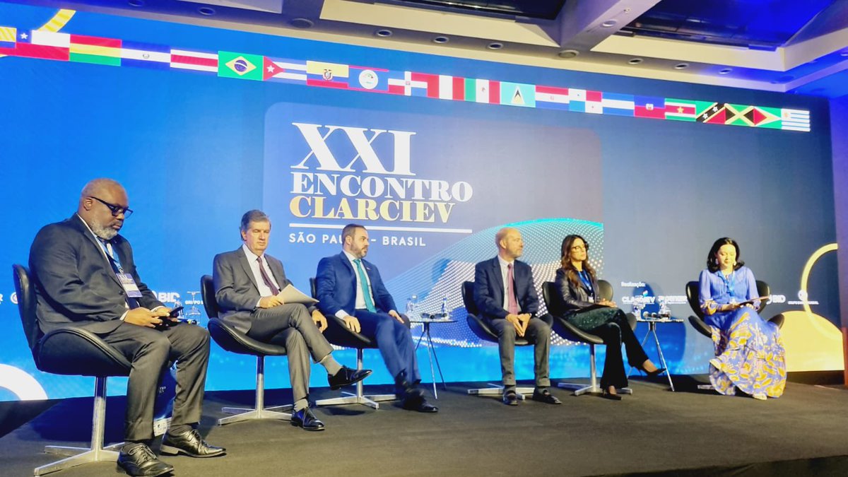 clarciev's tweet photo. Inauguración del XXI Encuentro 
 ¡Comenzamos! Obrigado Brasil por nos hospedar @ArpenBrasil
#CLARCIEV2024 https://t.co/rGf9fV1e7i