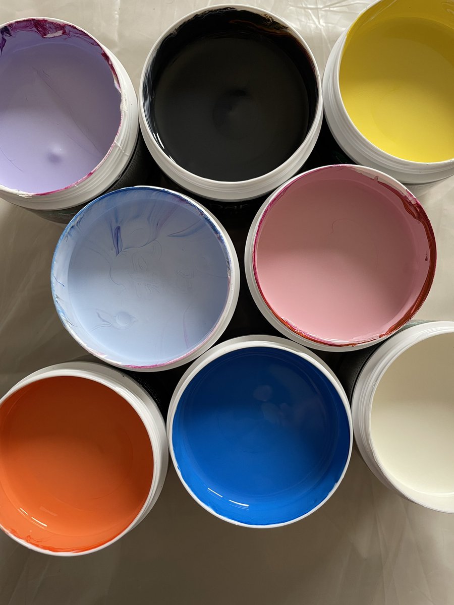 Working on my #mural for <a href="/WarrArtsFest/">Warrington Arts Festival</a> - creating an artwork that is inspired by the communities that make up #Warrington