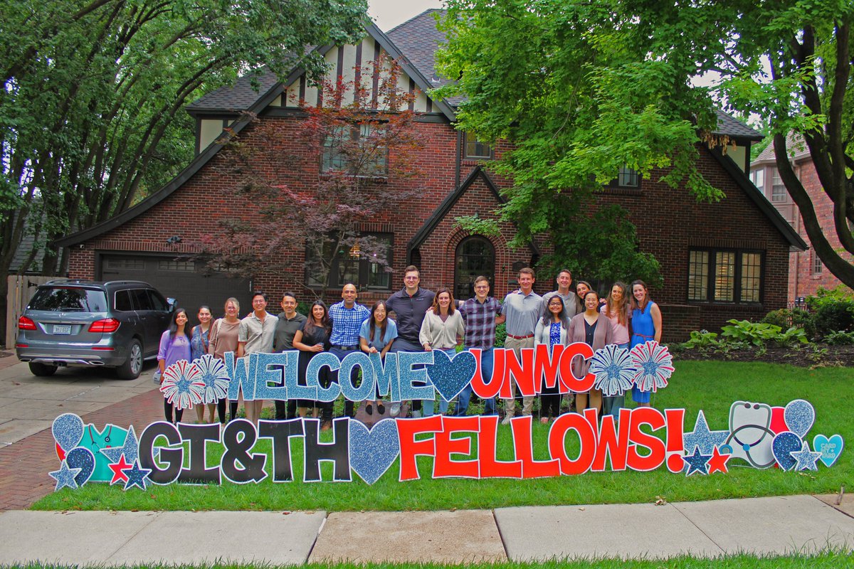 kehutchins77's tweet photo. We are @UNMC_GIHEP!  

Welcome to our GI and TH fellows.  
Excitement is in the air.  

#TheFutureOfGI  #UNMCIM https://t.co/YQ3QiA8eFy