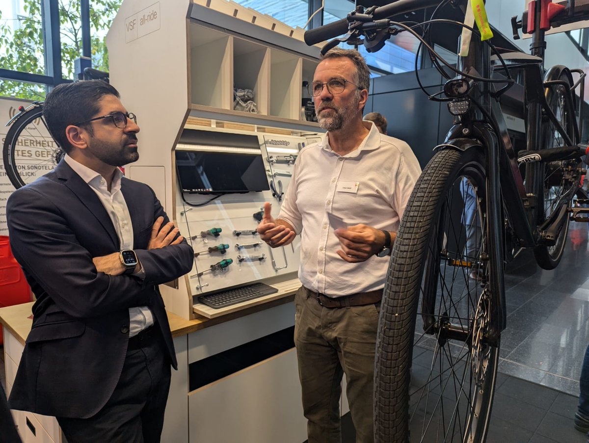 Verbund Service und Fahrrad tweet media