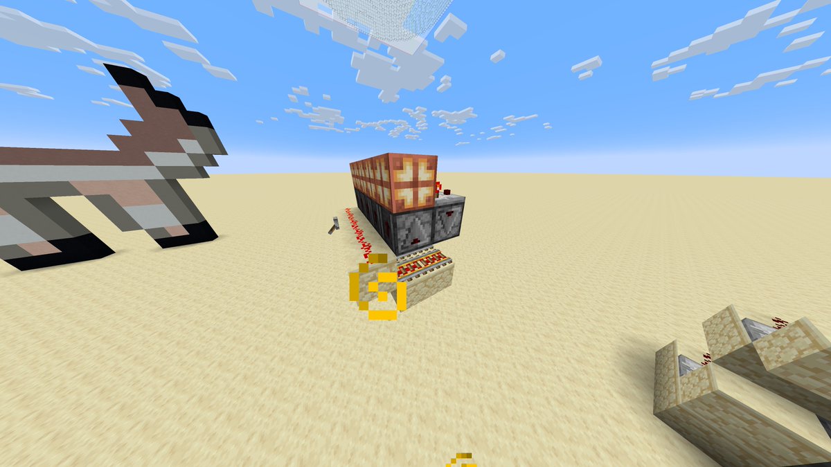 Cuplexx__'s tweet image. ON - OFF COPPER BULB 1,5 tick CLOCK | One block wide, compactable infinite.

#minecraft #minecrafttech