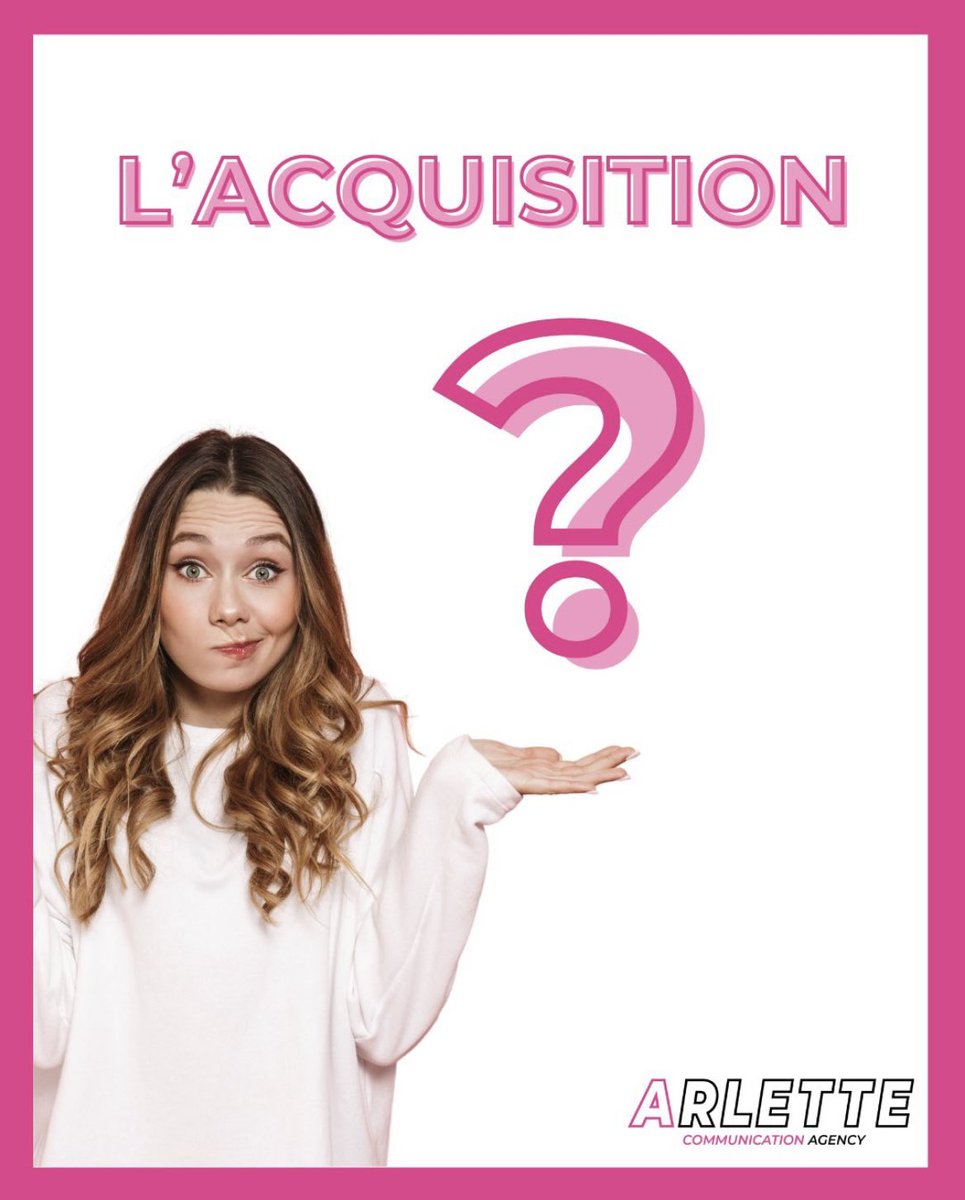 Acquérir des clients, c’est le grand enjeu pour toute entreprise en quête de croissance et de CA.👇 

L'objectif ? Comprendre votre cible, montrer comment vous répondez à ses pain points avant de l'intégrer dans votre communauté de clients fidèles et engagés.

On en discute ?
