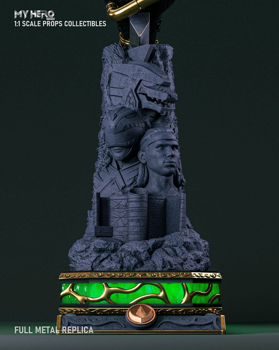 Following Saba, My Hero Studios has opened preorders on their 1:1 scale dragon dagger!

This metal dagger comes with a resin base that includes glowing green LEDs for an epic display!

Preorder here: buff.ly/3XUrID7