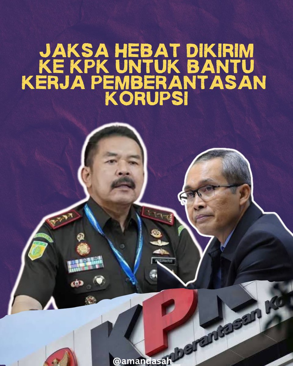 Air Susu Dibalas Air Tuba Kelakuan Wakil Ketua KPK

Alexander Marwata wakil ketua KPK menyampaikan di DPR bahwa Kejagung menutup pintu kordinasi dan supervisi jika ada jaksa yg ditangkap oleh KPK. 

Pernyataan Alexander seperti melempar bola panas, karena tanpa diikuti
