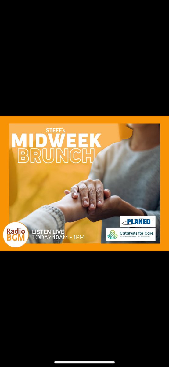 Great to meet Steff at Radio BGM today in the studio and have an opportunity to promote the PLANED network meetings and event on 12th July at Ffwrnes Fach, Arts, Health and Wellbeing Hub (Peoplespeakup) and the directory of care and support.