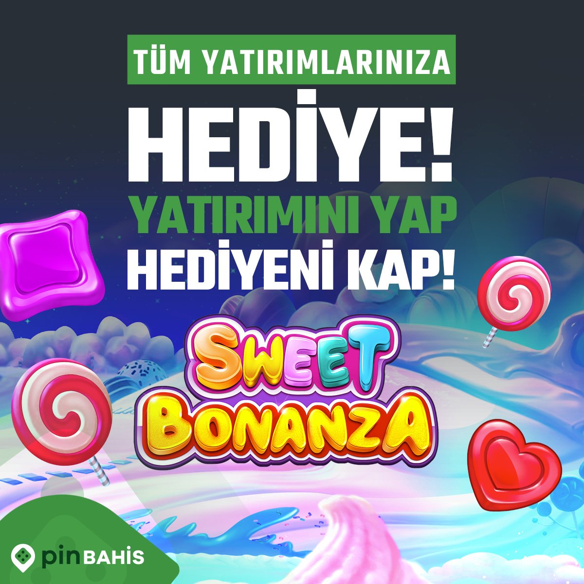 💸 Tüm yatırımlarınıza

🎁 Sweet Bonanza  oyununda geçerli freespin hediye! 

➡️ Şimdi yatırım yap , hediyeni al.

t2m.io/pbht4