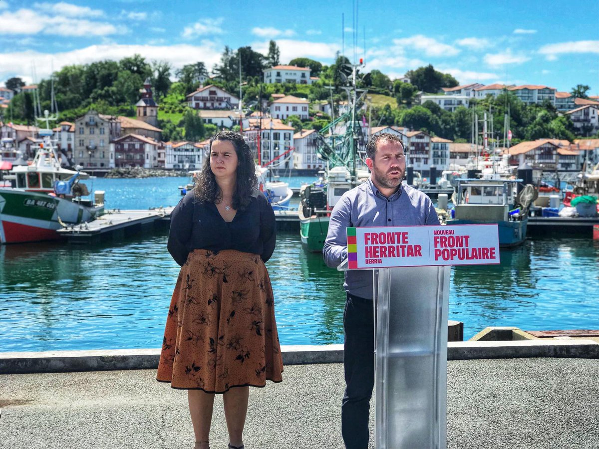 En tant que députés, et ce à partir de lundi, nous défendrons :

- Le pouvoir d’achat
- Notre économie et nos emplois locaux
- Une agriculture locale
- La protection de la langue basque

#NouveauFrontPopulaire