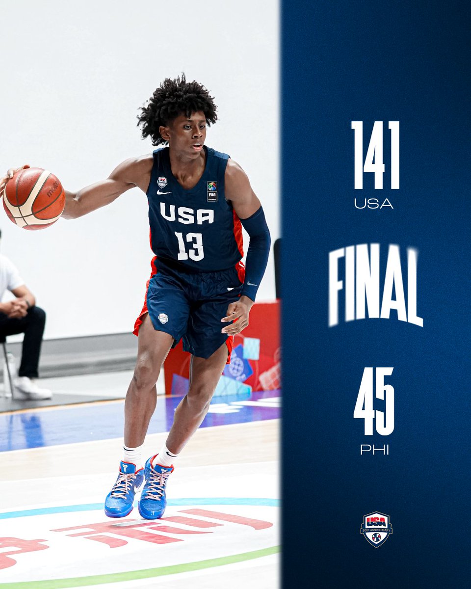 usabjnt's tweet image. The Show Goes On.

🇺🇸 #USABMU17 will play in the #FIBAU17 Quarterfinals on Friday 👊