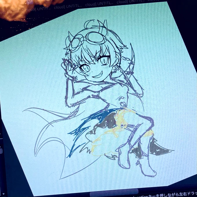 ミニWip #イラスト #takt_op #タクトオーパス