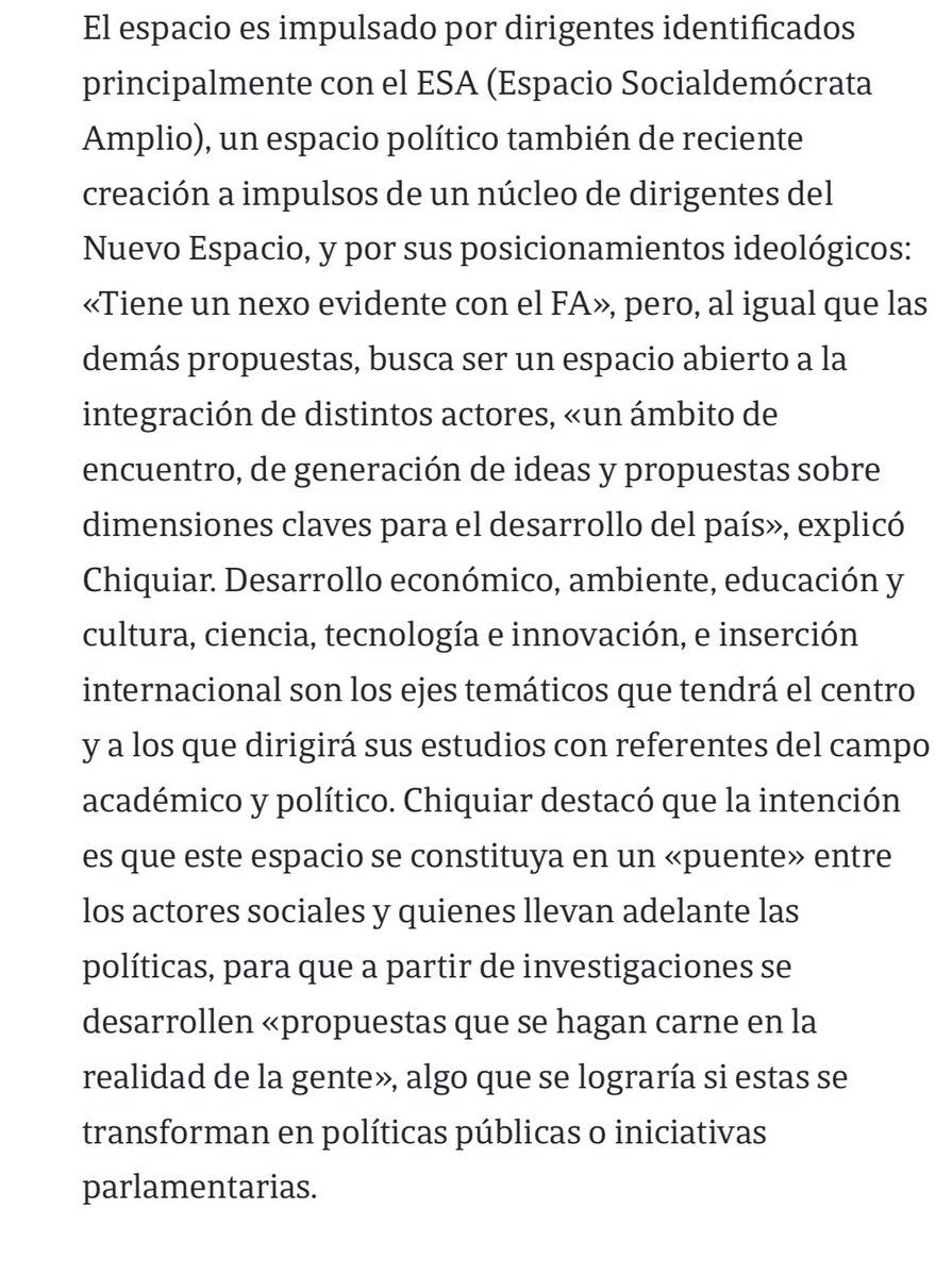 Paulacopp87's tweet photo. ✨Me llena de alegría que haya nuevos espacios como el @CIRuruguay.✨
La elección de Luxemburgo significa «reivindicar los derechos sociales, la igualdad de género y la defensa de los más débiles», ilustró @MariChiquiar , su directora. 
Les dejó parte de la nota del Semanario Brecha👇🏻
